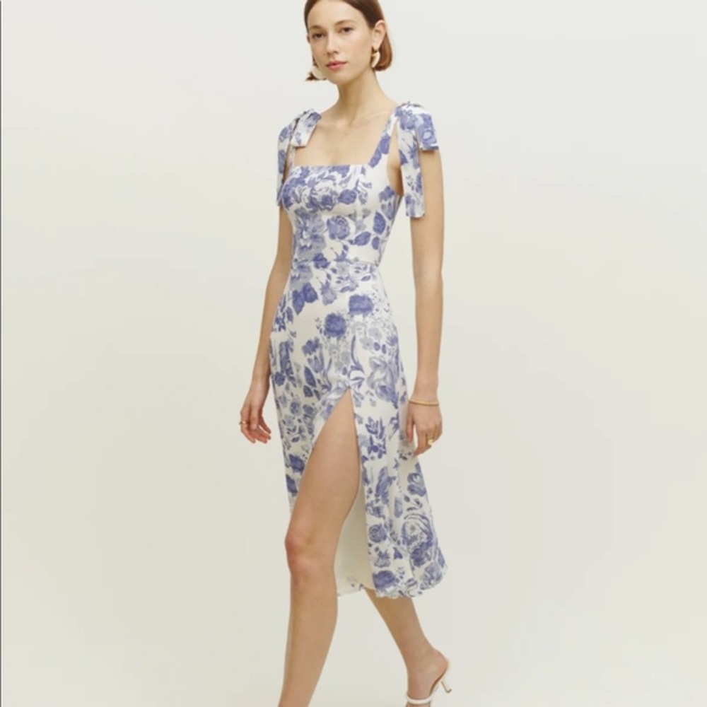 Reformation Twilight Dress in Lucerne